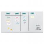 The Sigel Glass Boards Artverum Magnetic Glass Drywipe Board features a sleek and modern design with a matt super white finish. Measuring 2000x1000, this board is perfect for any professional setting. The glass surface is ideal for writing and erasing easily, adding a touch of style to any room.