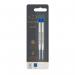 Parker Quink Gel Ink Refill Medium Blue (Pack 2) 1950364 11732NR