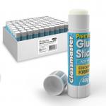 Classmaster Premium PVP Glue Stick 40g Acid Free Education Formula (Pack 100) - G40100 11787EA