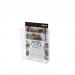 Deflecto Flat Back Literature Holder A4 Portrait Clear 76401 11800DF