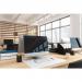 Durable Desk Mat PP Contoured Edges 650x500mm Transparent 712319 11833DR