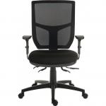 Ergo Comfort Mesh Back Ergonomic Operator Office Chair with Arms Black - 9500MESH-BLK0270 11927TK