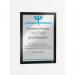 Durable DURAFRAME Self-Adhesive Sign & Document Holder with Magnetic Frame A4 Black (Pack 2) - 487201 11930DR