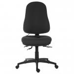 Ergo Comfort Air High Back Fabric Ergonomic Operator Office Chair without Arms Black - 9500AIRBLACK 11976TK