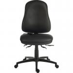 Ergo Comfort Air High Back PU Ergonomic Operator Office Chair without Arms Black - 9500AIR-PU 11990TK