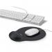 ValueX Durable Ergonomic Non-Slip Mouse Pad with Gel Wrist Support 230x260mm Mat Charcoal - 574858 12084DR