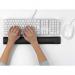 Durable Desktop Ergonomic Non-Slip Gel Wrist Support 460x20x61mm Charcoal - 574958 12091DR