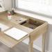 Giru Home Office Desk W1200 x D570 x H800mm Sonoma Oak - 7700005 12102TK