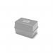 ValueX Essentials Card Index Box 6 x 4 Inches (152 x 102mm) Grey - CP011YTGRY 12115DF