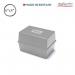 ValueX Essentials Card Index Box 6 x 4 Inches (152 x 102mm) Grey - CP011YTGRY 12115DF