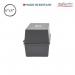 ValueX Essentials Card Index Box 6 x 4 Inches (152 x 102mm) Grey - CP011YTGRY 12115DF