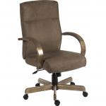 Glencoe Microfibre Executive Office Chair Brown - 6994 12137TK