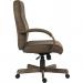 Glencoe Microfibre Executive Office Chair Brown - 6994 12137TK