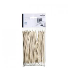 Durable Biodegradable Wooden Cotton Buds - Extra Long and Eco Friendly - Plastic Free Cleaning Stick Swabs (Pack 100) - 578902 12161DR