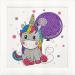 Crystal Art Unicorn Balloon 16 x 16cm Frameable Kit CAFBL-1 12181CB