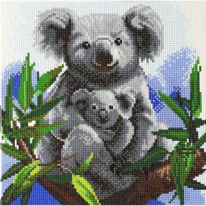 Photos - Other Components Crystal Art Cuddly Koalas 30 x 30cm Kit CAK-A87 12209CB 