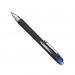 uni-ball Jetstream RT SXN-210 Retractable Rollerball Pen 1.0mm Tip 0.45mm Line Blue (Pack 12) - 789107000 12222UB