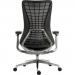 Quantum Mesh Back Executive Chair Chair Black with Black Frame - 6966BLK 12389TK