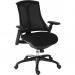 Rapport Mesh Back Executive Office Chair with Fabric Seat Black - 6964BLK 12403TK