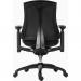 Rapport Mesh Back Executive Office Chair with Fabric Seat Black - 6964BLK 12403TK