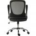 Flip Mesh Back Executive Office Chair with Flip Up Armrests Black - 6962BLK 12417TK