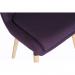 Contemporary Welcome Upholstered Reception Chair Plum (Pack 2) - 6946PLU 12487TK