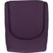 Contemporary Welcome Upholstered Reception Chair Plum (Pack 2) - 6946PLU 12487TK