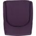 Contemporary Welcome Upholstered Reception Chair Plum (Pack 2) - 6946PLU 12487TK