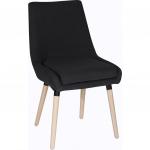 Contemporary Welcome Upholstered Reception Chair Graphite (Pack 2) - 6946GRA 12494TK