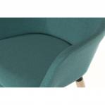 Contemporary 4 Legged Upholstered Reception Chair Jade (Pack 2) - 6929JADE 12550TK