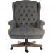 Chairman Fabric Executive Swivel Armchair Grey - 6927GREY 12571TK