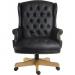 Chairman Noir Fabric Executive Swivel Armchair Black - 6927 12578TK