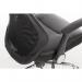 Curve Mesh Back Executive Office Chair with Soft Leather Look Seat Black - 6912 12620TK