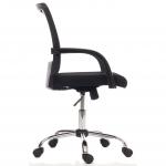 Star Mesh Back Task Office Chair White/Black - 6910WHI 12627TK