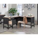 Shaker Style Home Office L-Shaped Desk Raven Oak - 5431264 12725TK