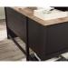 Shaker Style Home Office L-Shaped Desk Raven Oak - 5431264 12725TK