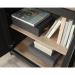 Shaker Style Bookcase with Doors Raven Oak - 5431262 12732TK
