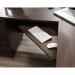 Elstree Home Office L-Shaped Desk Spiced Mahogany - 5426914 12767TK