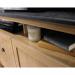 Home Study TV Stand / Sideboard Dover Oak with Slate Finish - 5426616 12795TK