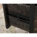 Steel Gorge Wrought Iron Style Home Office Desk Carbon Oak - 5423912 12858TK