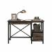 Steel Gorge Wrought Iron Style Home Office Desk Carbon Oak - 5423912 12858TK