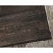 Steel Gorge Wrought Iron Style Home Office Desk Carbon Oak - 5423912 12858TK