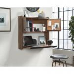 Hampstead Park Space Saving Wall Desk Walnut - 5423704 12865TK