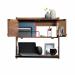 Hampstead Park Space Saving Wall Desk Walnut - 5423704 12865TK