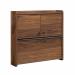 Hampstead Park Space Saving Wall Desk Walnut - 5423704 12865TK