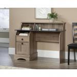 Farmhouse Style Home Office Desk Salt Oak with Rosso Slate Finish - 5422811 12879TK