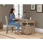 Ergonomic Sit Stand Home Office Desk Salt Oak - 5422379 12886TK
