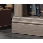 Barrister Home 3 Shelf Bookcase with 2 Adjustable Shelves W896 x D336 x H1112mm Salt Oak - 5420176 12935TK