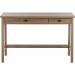 Study Home Office Console Style Desk Salt Oak - 5418213 12956TK