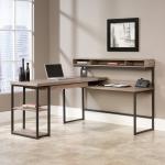 Streamline Home Office L-Shaped Desk Salt Oak - 5414417 12998TK